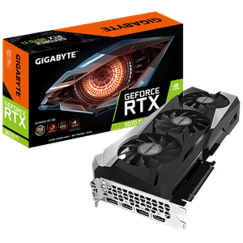 GIGABYTE GEFORCE RTX 3070 TI GAMING OC 8GB GRAPHICS CARD