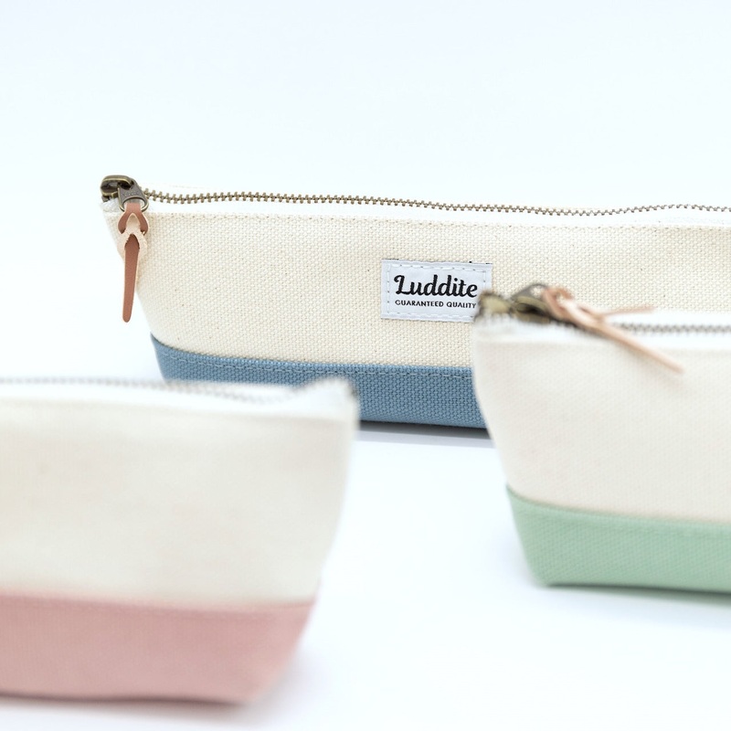 LUDDITE Boat Pen Case – Two-toned – Slim