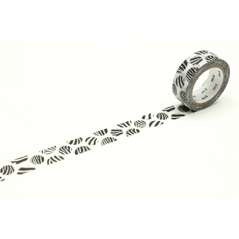 mt ex Washi Tape Dot Zebra