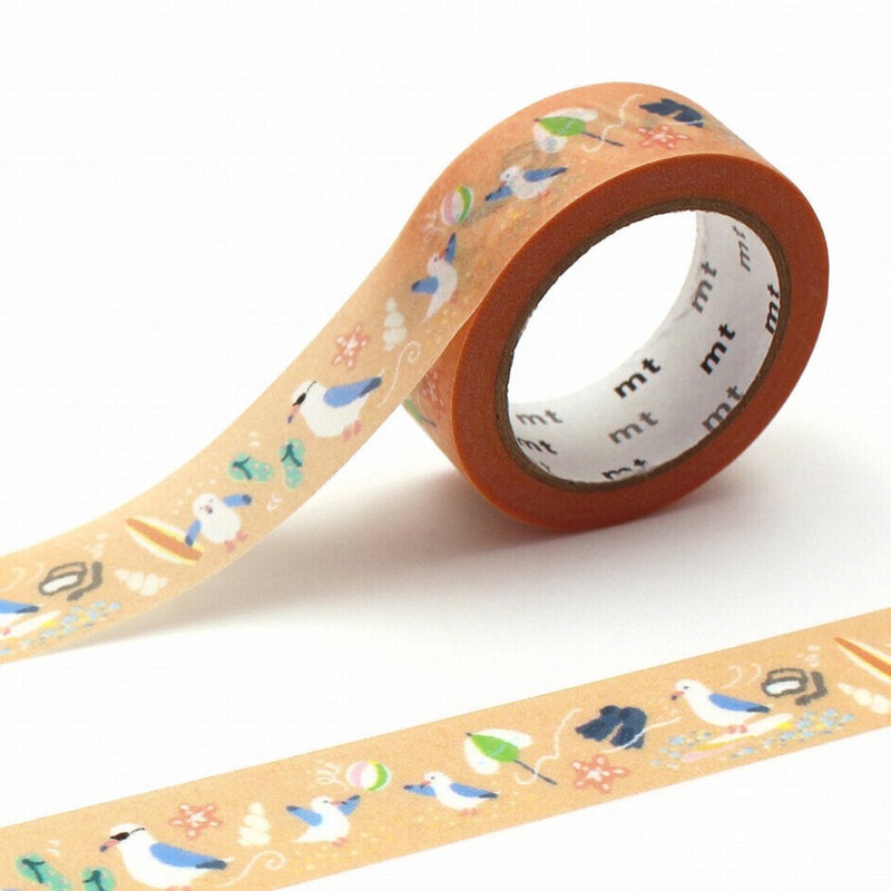 mt Washi Tape – ex – summer black-tailed gull