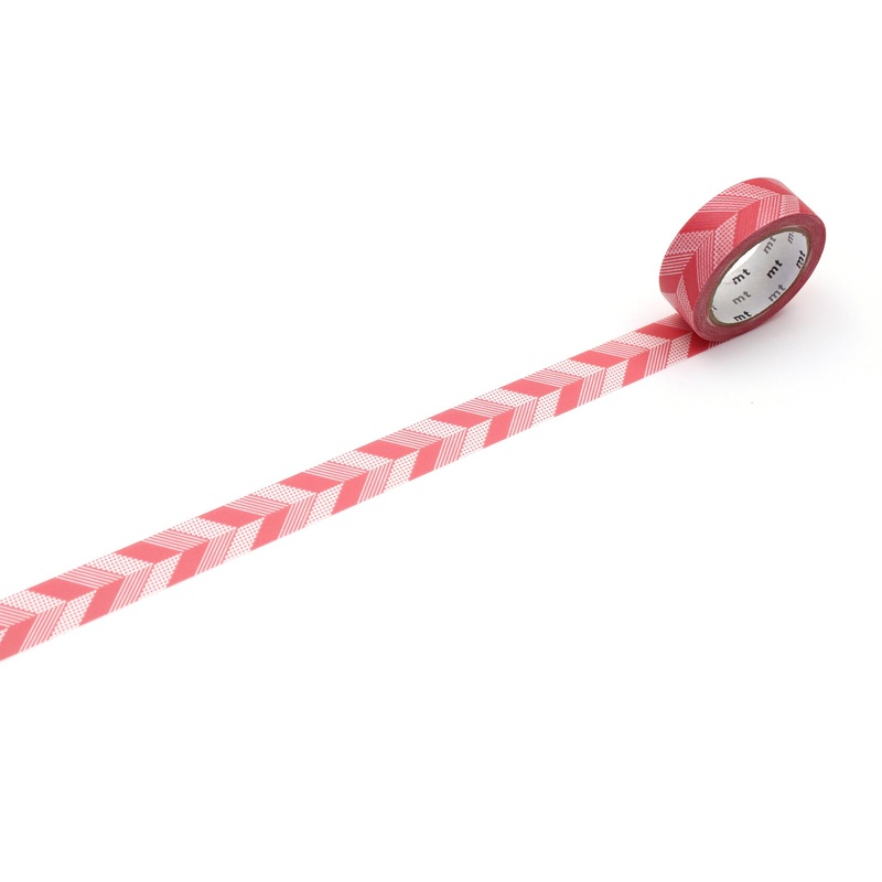 mt Washi Tape – Multi-stripe Pink