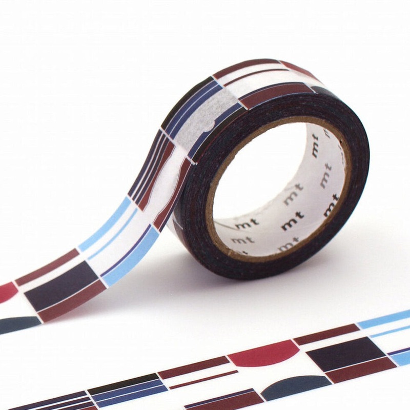 mt Washi Tape – retro design label