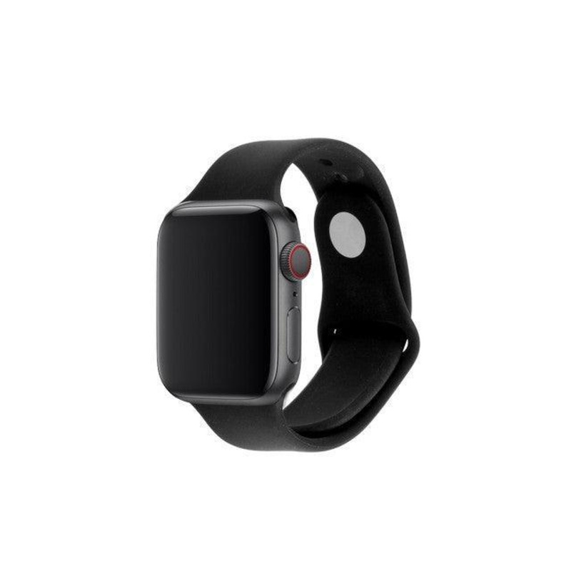 3sixT Apple Watch Band – Silicone – 42/44mm – Black