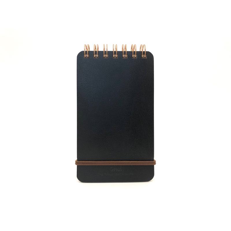 Grain Notebook – B7 – Black