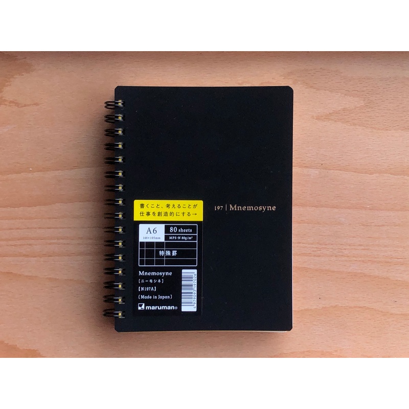 Mnemosyne Daily Notebook – A6 – Checklist