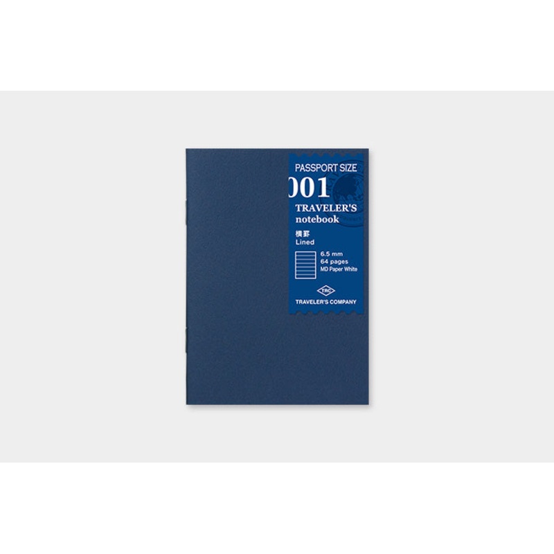 TRAVELER’s Passport Size Refill – Lined – 001
