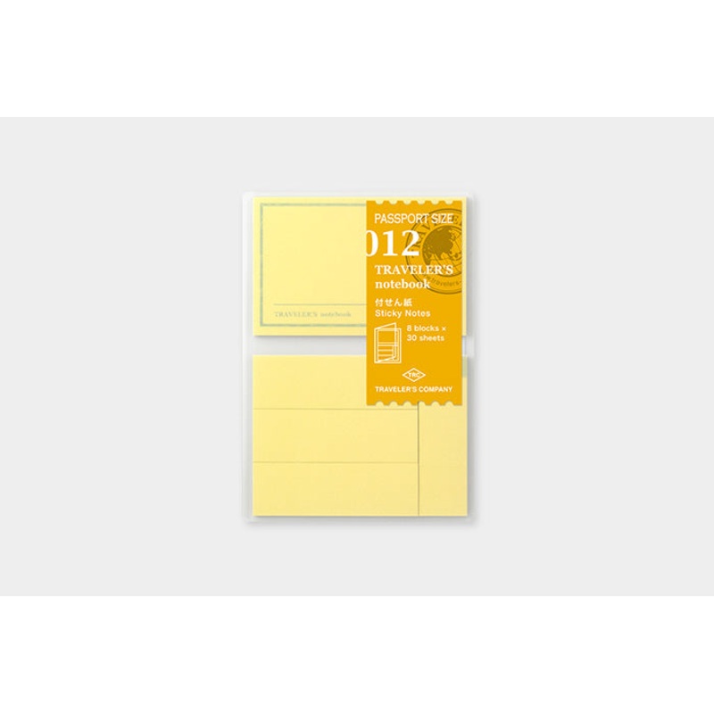 TRAVELER’s Passport Size Refill – Sticky Notes – 012