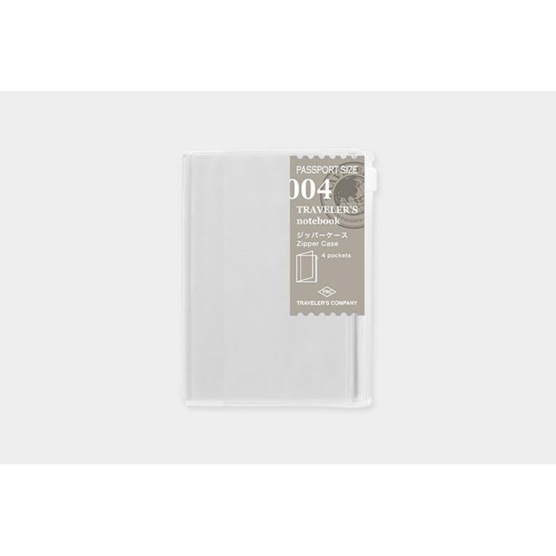 TRAVELER’s Passport Size Refill – Zipper Case – 004
