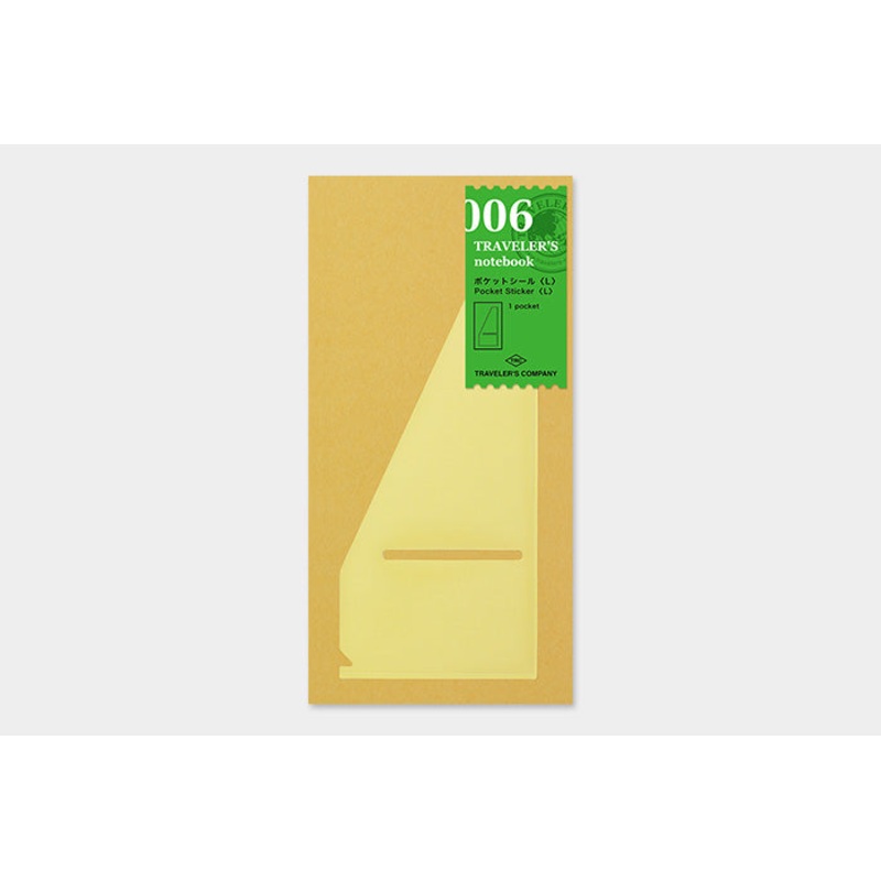 TRAVELER’s Regular Size Refill – Pocket Sticker Large – 006