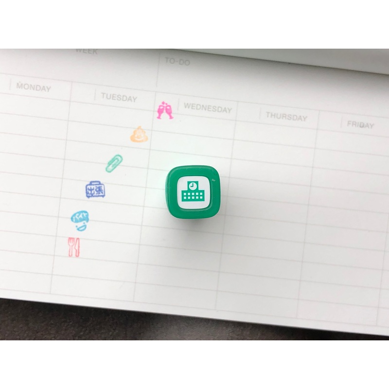 FriXion Erasable Stamp – Green – School