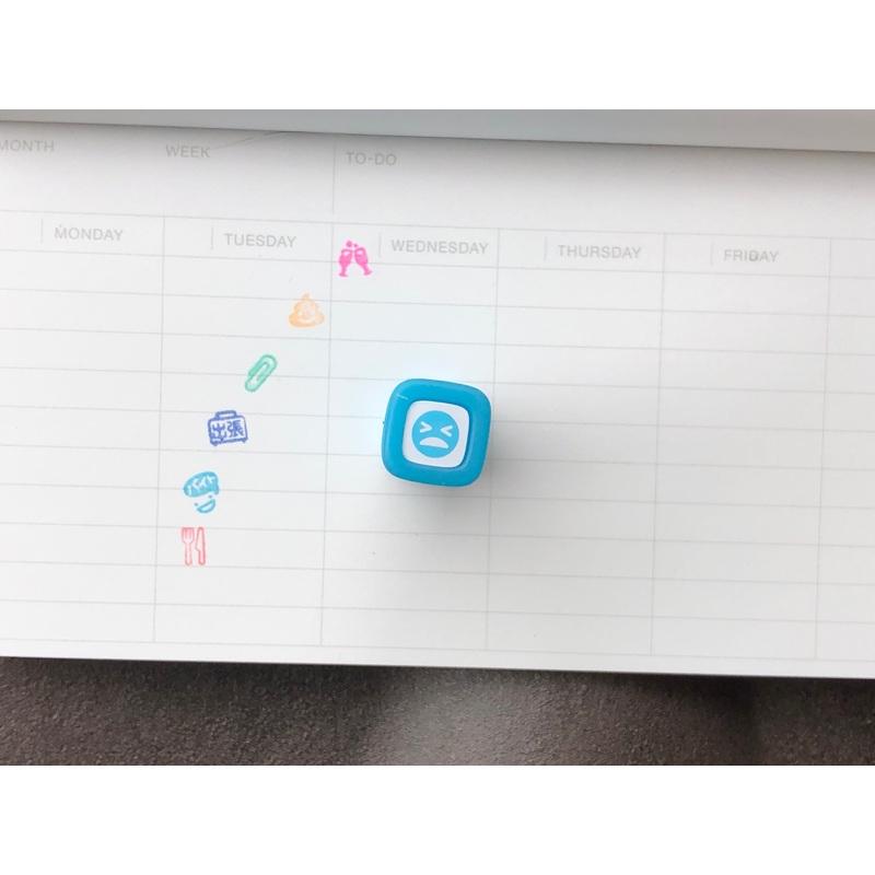 FriXion Erasable Stamp – Light Blue – Cry