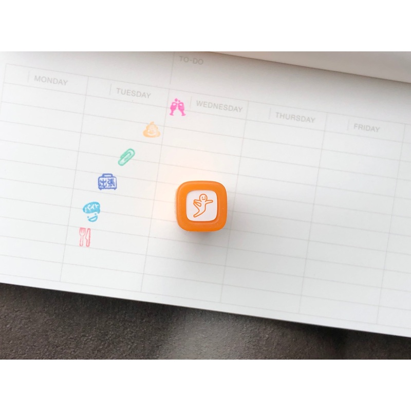 FriXion Erasable Stamp – Orange – Yoga