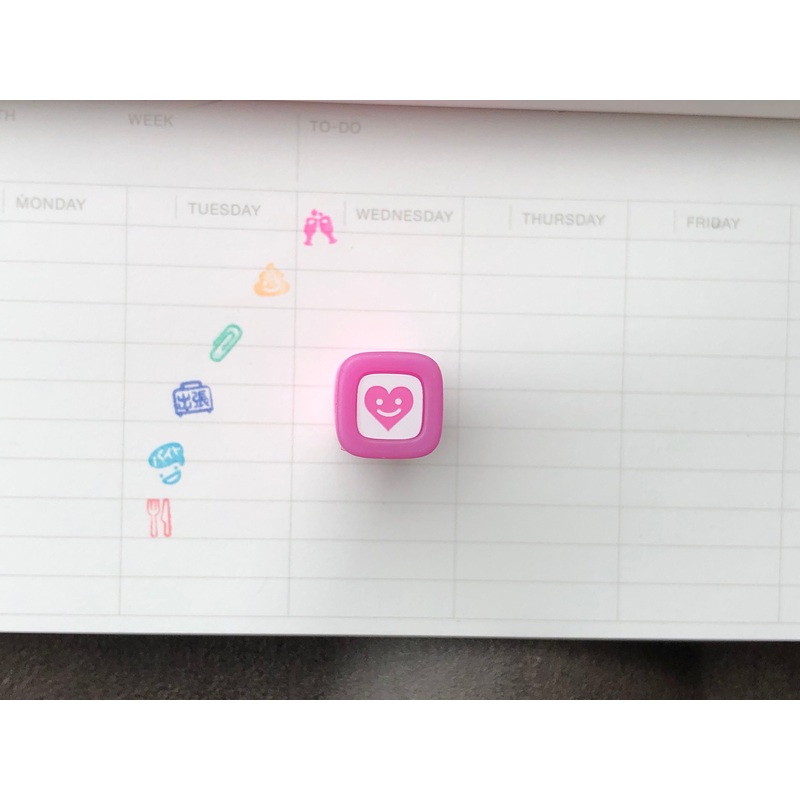 FriXion Erasable Stamp – Pink – Heart