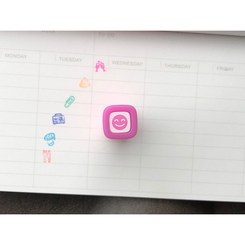 FriXion Erasable Stamp – Pink – Smile