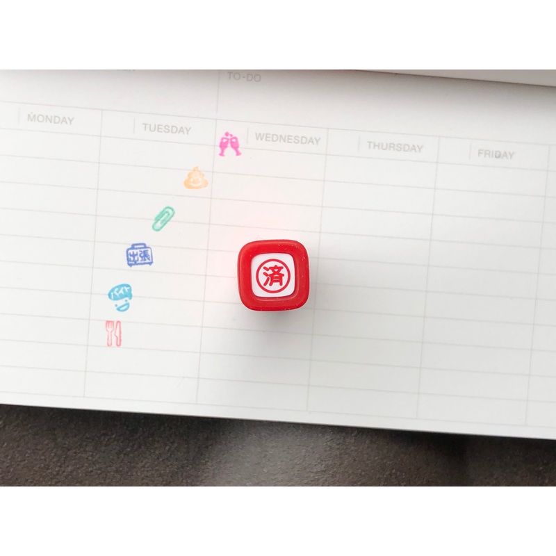 FriXion Erasable Stamp – Red – Finish