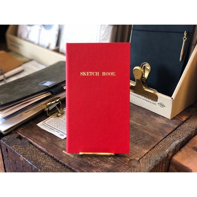 Kokuyo Sketch Book – Red