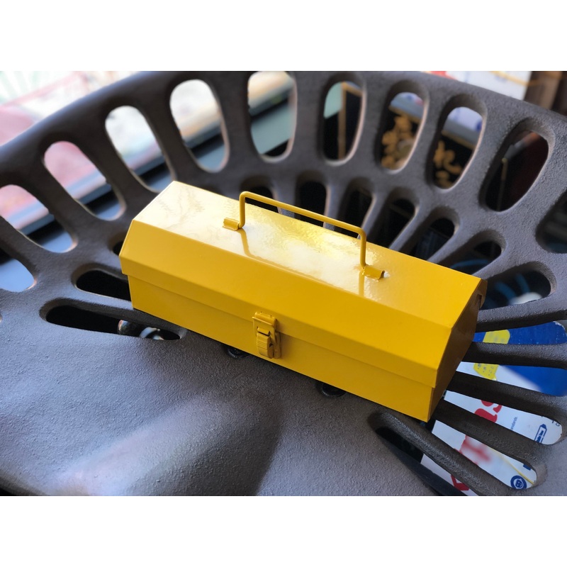 Mini Steel Toolbox – Yellow