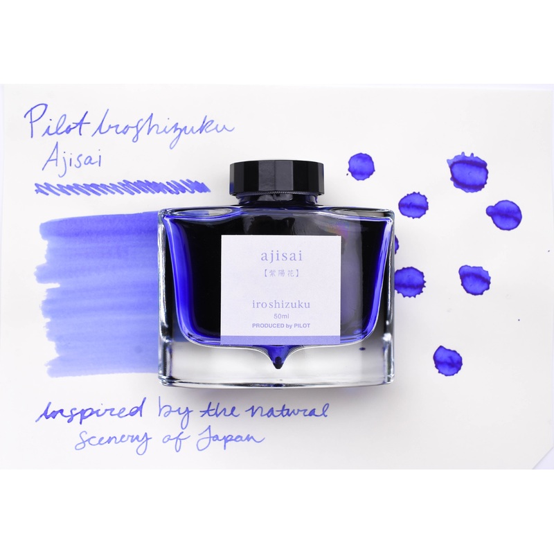 Pilot Iroshizuku Ink – Ajisai – 50 mL Bottle Ink