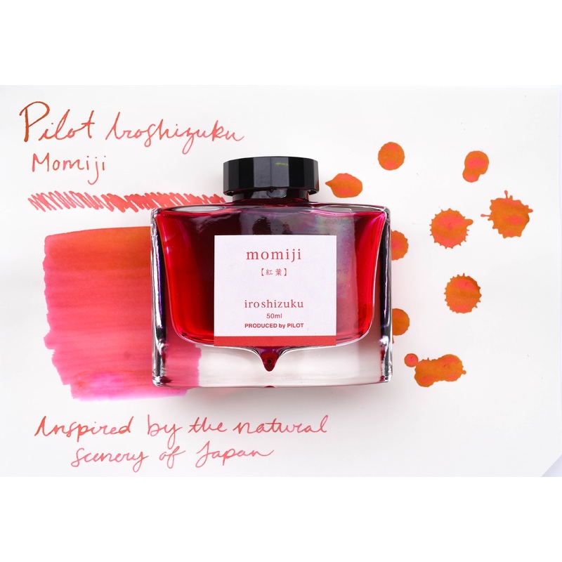 Pilot Iroshizuku Ink – Momiji – 50 mL Bottle Ink