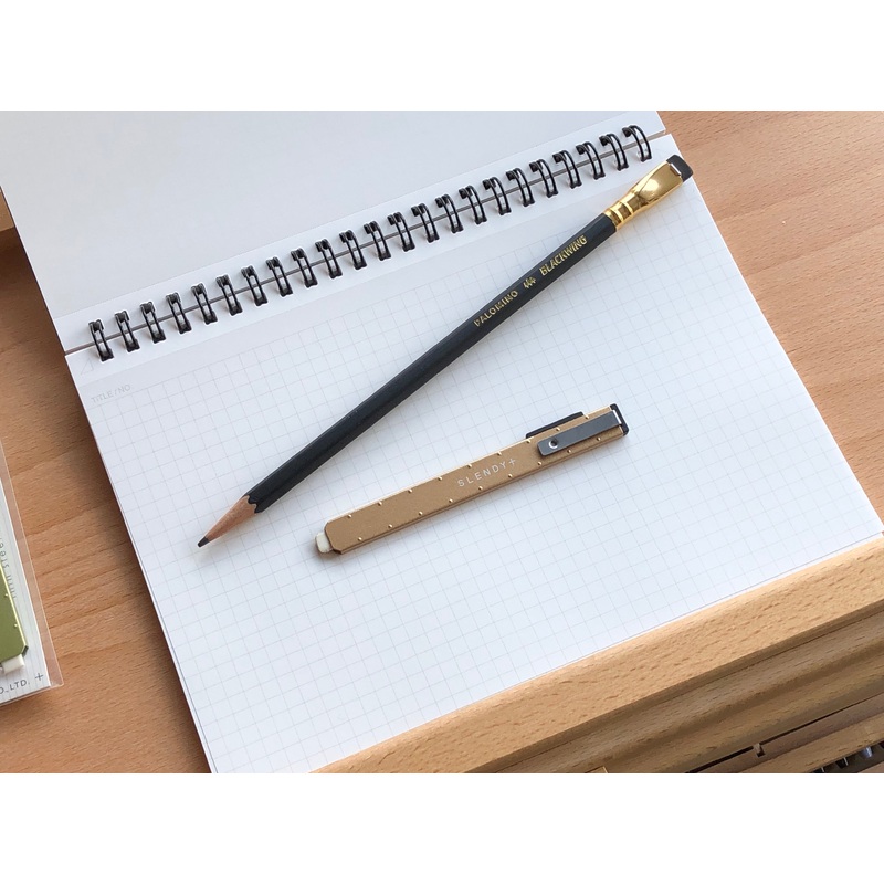 SEED Slendy+ Steel Holder Eraser – Orange