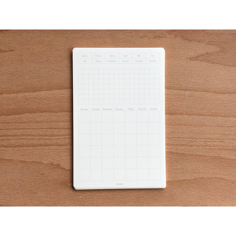 Stalogy Editors Series Removable Seal Calendar – Small