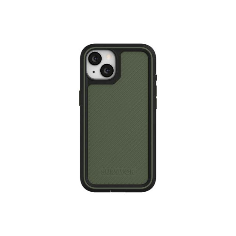 Survivor Earth for iPhone 13 – Black/Wild Fern