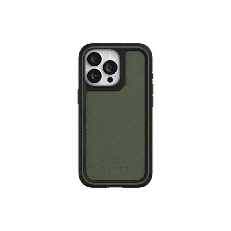 Survivor Earth for iPhone 13 Pro Max – Black/Wild Fern