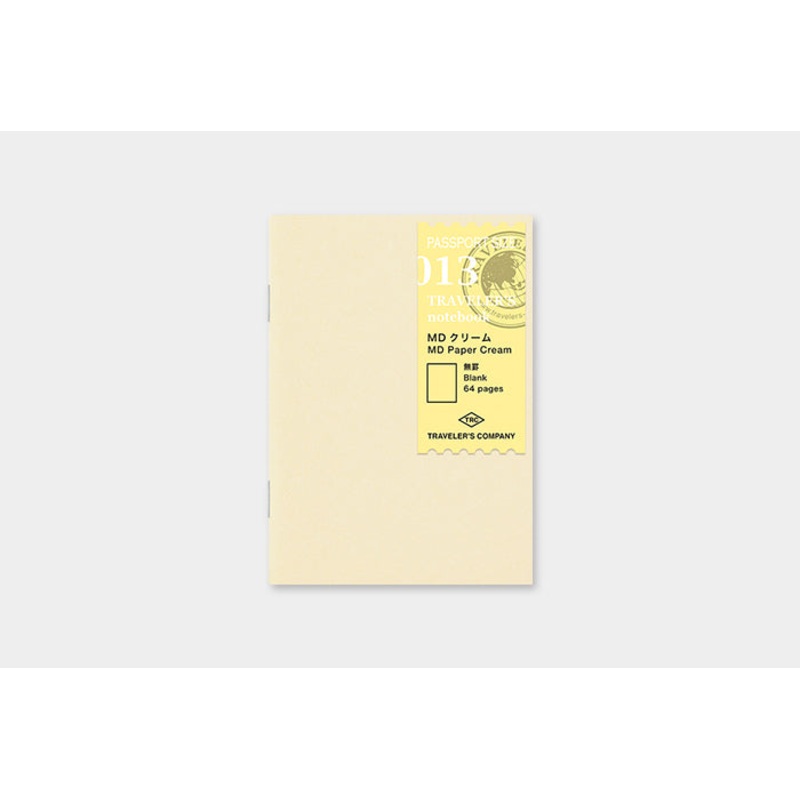 TRAVELER’s Passport Size Refill – MD Paper Cream – 013