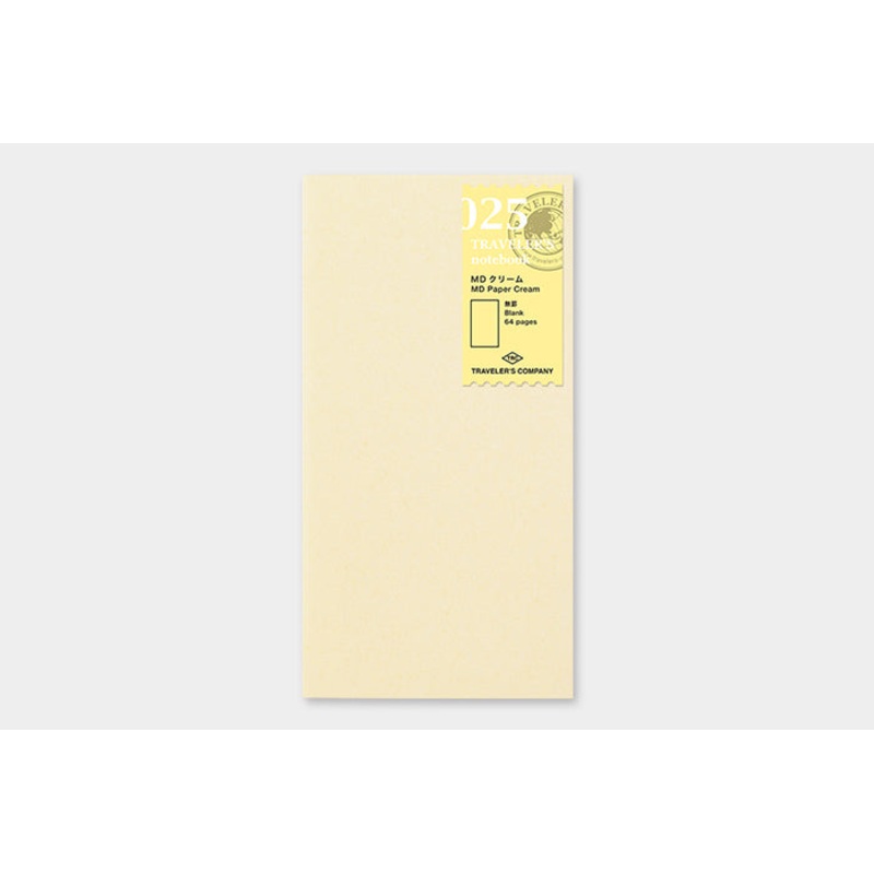 TRAVELER’s Regular Size Refill – Cream Blank – 025