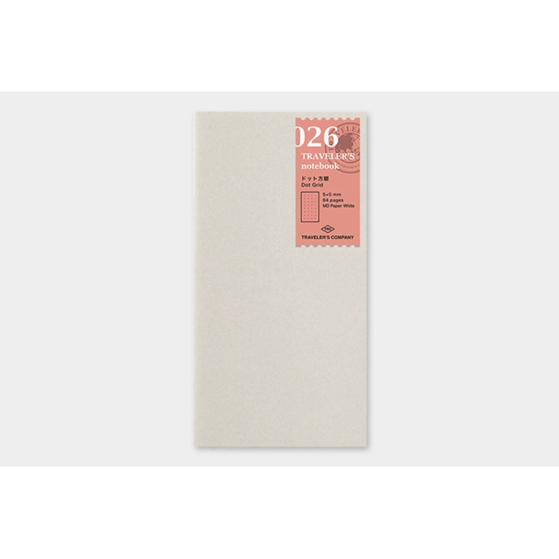 TRAVELER’s Regular Size Refill – Dot Grid – 026