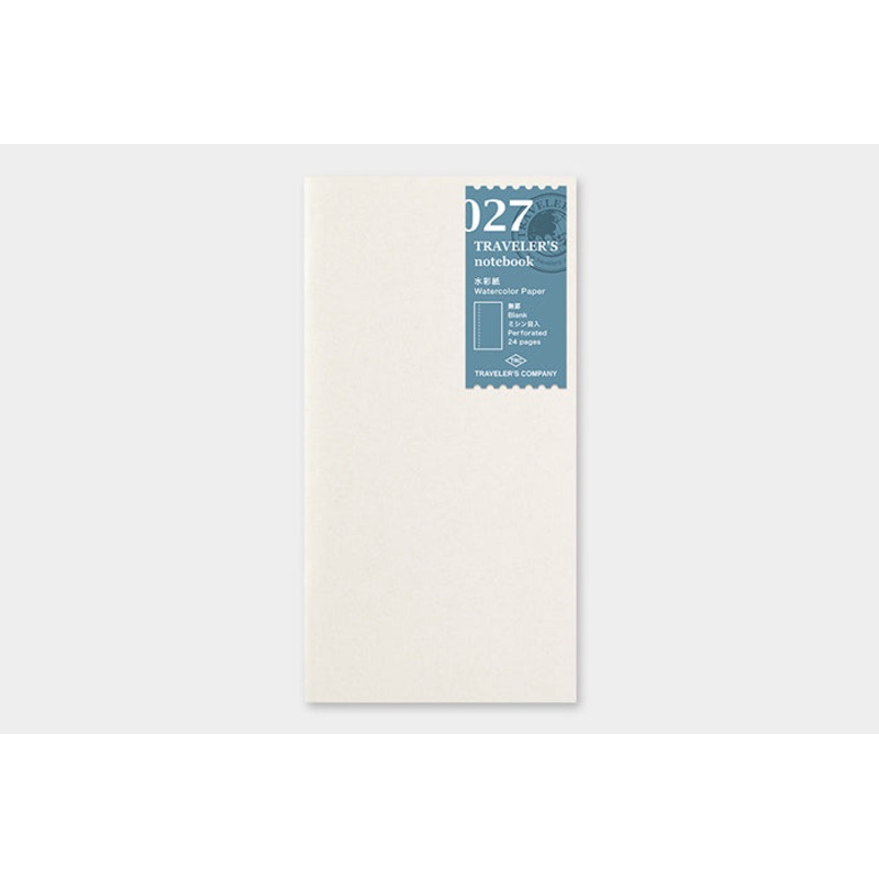 TRAVELER’s Regular Size Refill – Watercolor Paper – 027