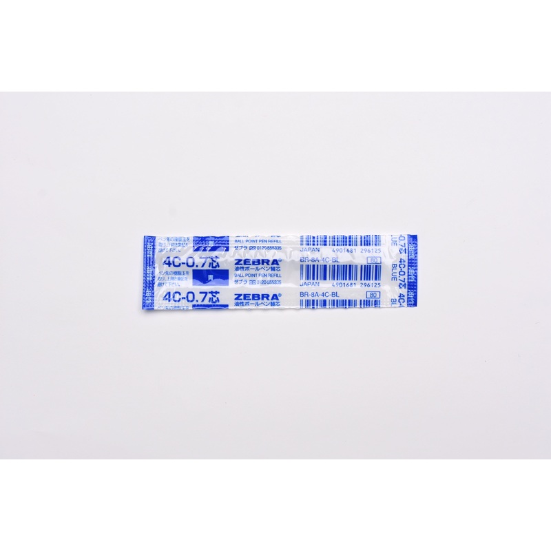 Zebra 4C-0.7 Ballpoint Pen Refill – 0.7mm – Blue
