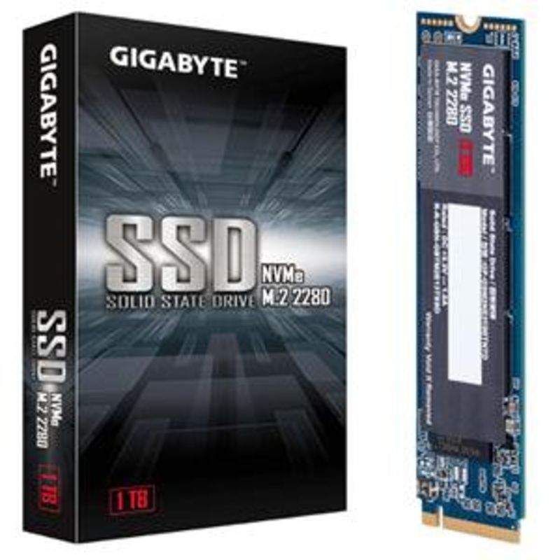 Gigabyte 1TB PCIe 3.0 NVMe M.2 SSD