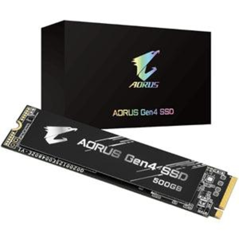 Gigabyte Aorus 500GB Gen4x4 M.2 SSD 2280 5yr wty