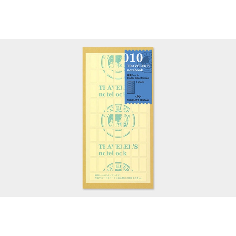 TRAVELER’s Regular Size Refill – Double Sided Stickers – 010