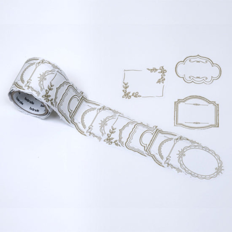 Bande – Writeable Roll Sticker – Vintage