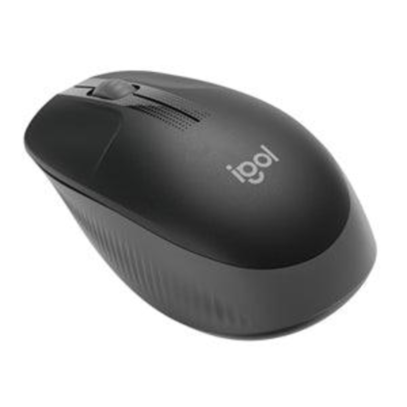 Logitech M190 Full Size Wireless Mouse – Charcoal