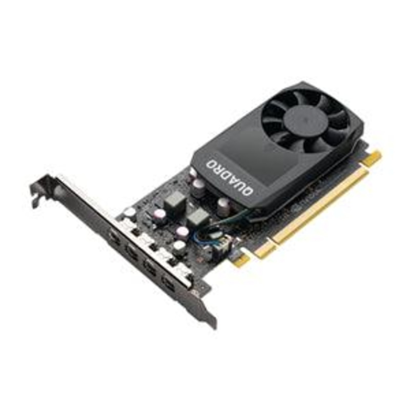 PNY Quadro VCQP1000V2-PB 4GB PCIE Graphics Card 4*miniDP Low Profile