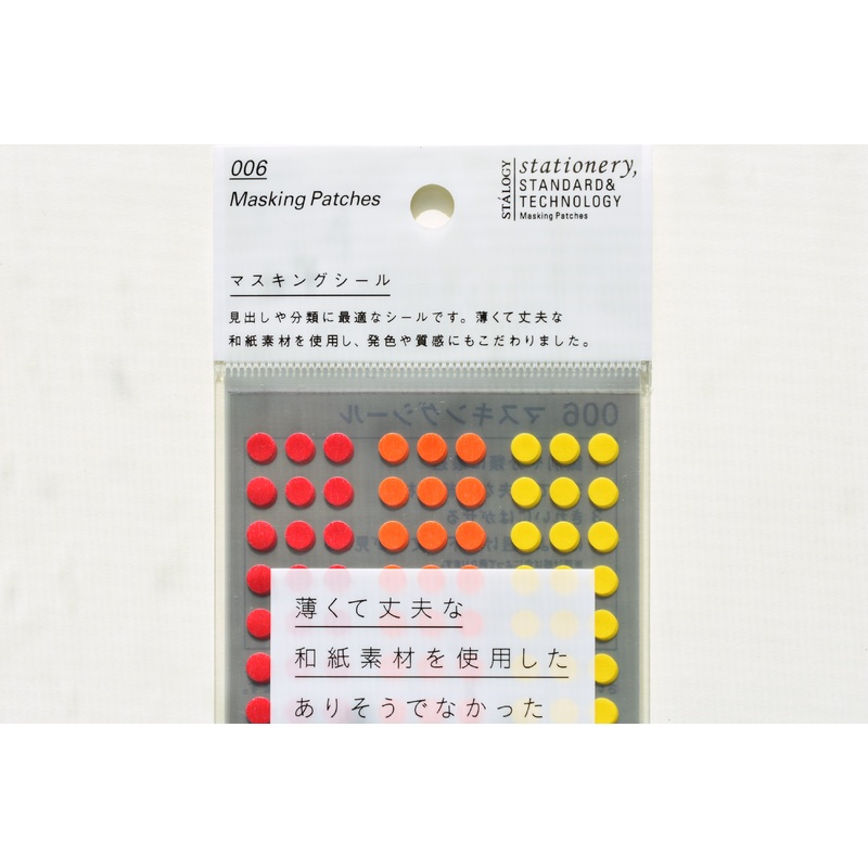 Stalogy Circular Masking Tape Patches 5mm – Shuffle Fine