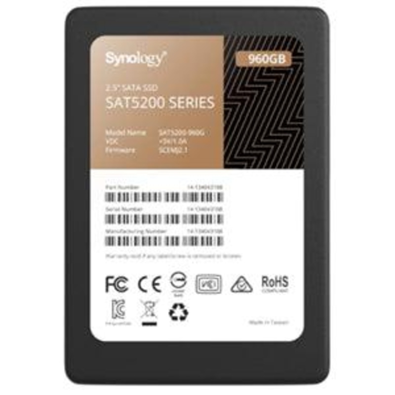 Synology SAT5200-960G 2.5″ SATA SSD 960GB for NAS