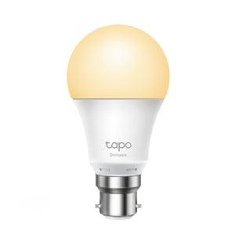 TP-Link L510B Tapo Smart Wi-Fi LED Bulb White Dimmable B22