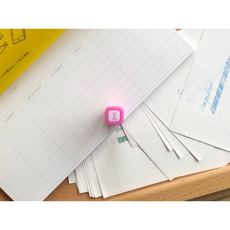 FriXion Erasable Stamp – Pink – Scissors