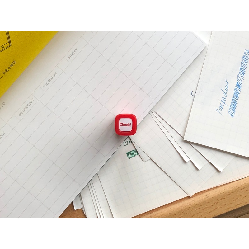 FriXion Erasable Stamp – Red – Check!