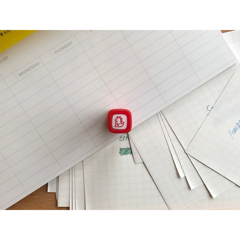 FriXion Erasable Stamp – Red – Dinosaur