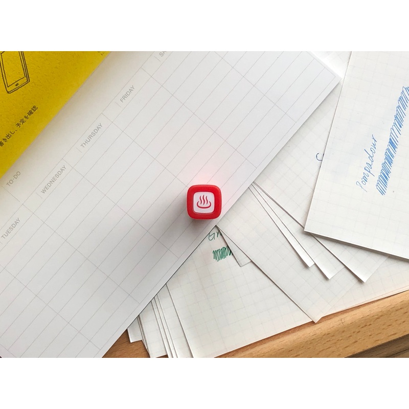 FriXion Erasable Stamp – Red – Hot Spring