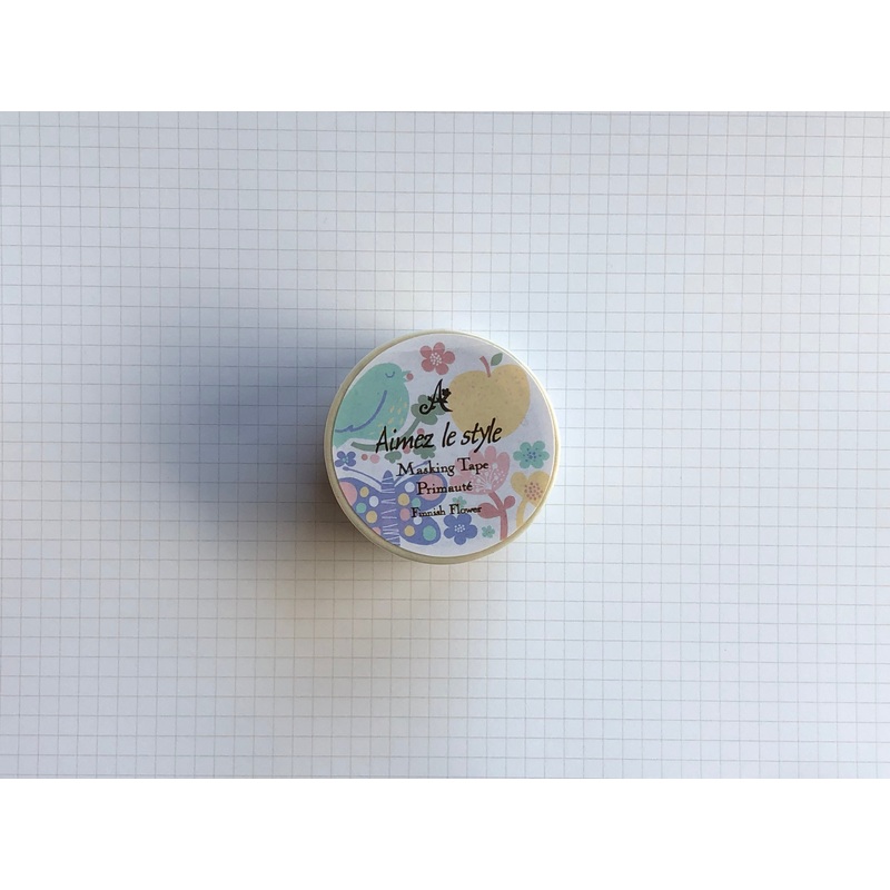 Masking Tape Washi – Finnish Flower
