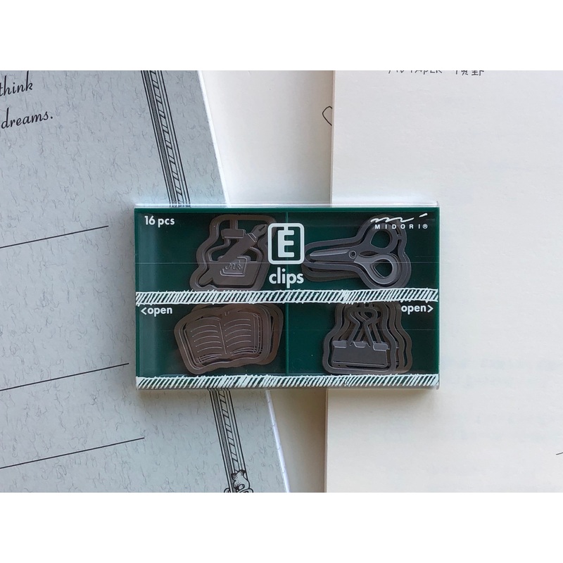Midori Etching Clip E Clips – Stationery