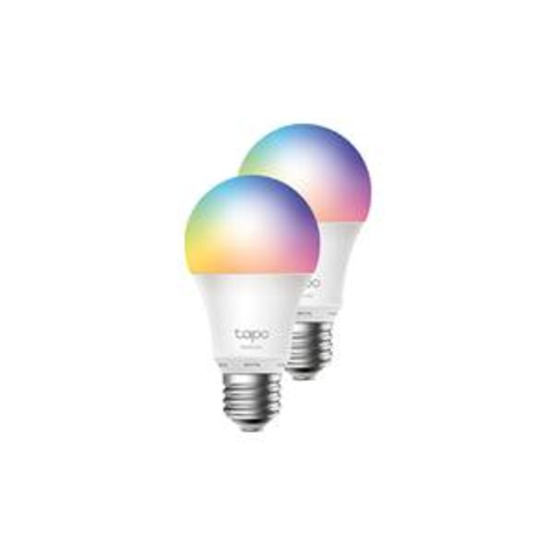 TP-Link L530E Tapo Smart Wi-Fi LED Bulb 16M Colours B22 Twin Pack