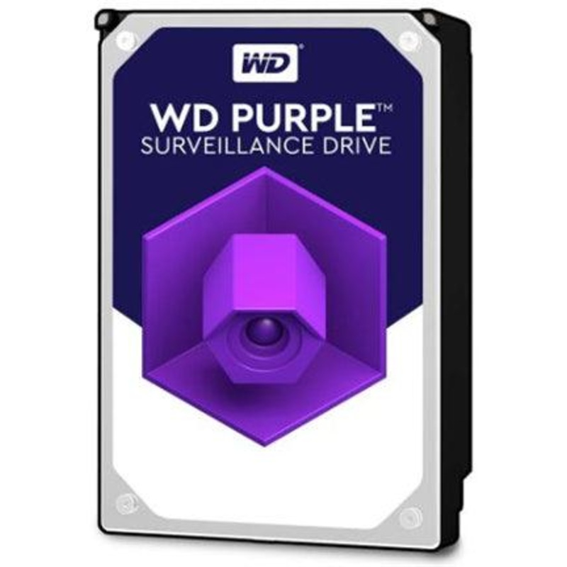 WD Purple SATA 3.5″ Intellipower 64MB 6TB Surveillance HDD 3Yr Wty