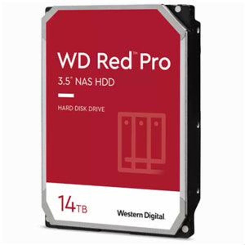 WD Red Pro 14TB SATA 3.5″ 7200RPM 512MB NAS HDD 5Yr Wty